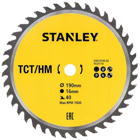 Disco Per Sega Circolare 'denti Medi' - Ø 170 Mm - Foro 16 Mm - Foto 3