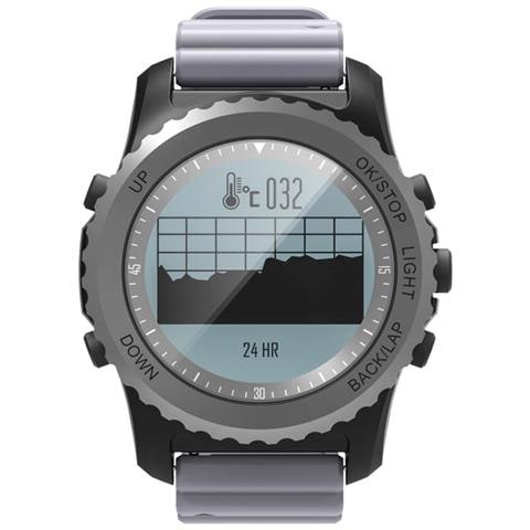 Smartwatch SF-SM968 Display 1,32" GPS Bluetooth Cardiofrequenza Grigio - Europa - Foto 2