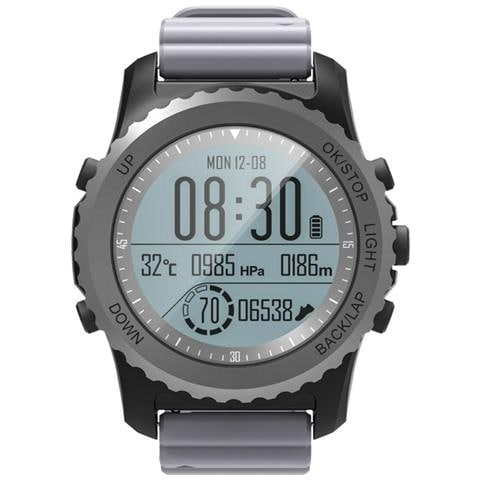 Smartwatch SF-SM968 Display 1,32" GPS Bluetooth Cardiofrequenza Grigio - Europa - Foto 3