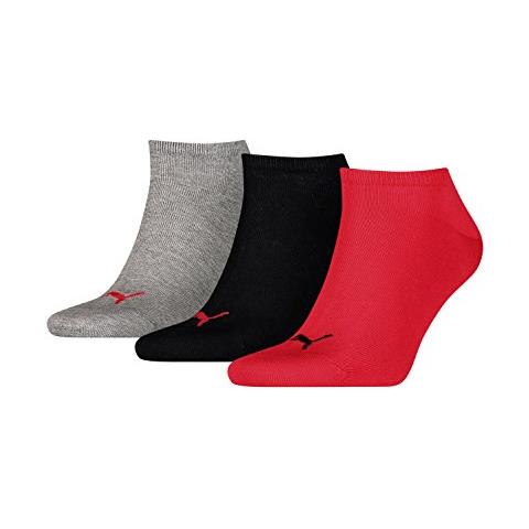 Sportsocken Invisible 3p - Calzini Unisex Per Adulti, Confezione Da 3 Multicolore 35-38 - Foto 2