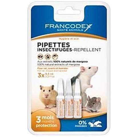 3 Pipettes Repellent Hamster - Foto 1