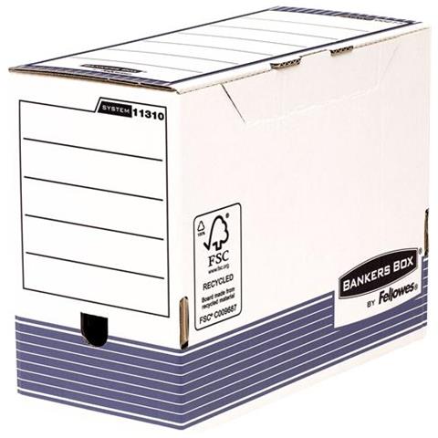 Bankers Box 1131002 Archivschachtel 10er Pack, 150 Mm, A4 (1131002)  - Foto 1