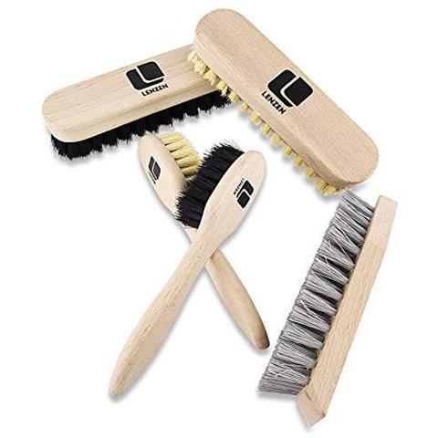 Scarpe Cleaning Kit 5 Pezzi Composti Da 2 Spazzole 2 Crema Spazzole E 1 Spazzola Di Pulizia - Foto 1
