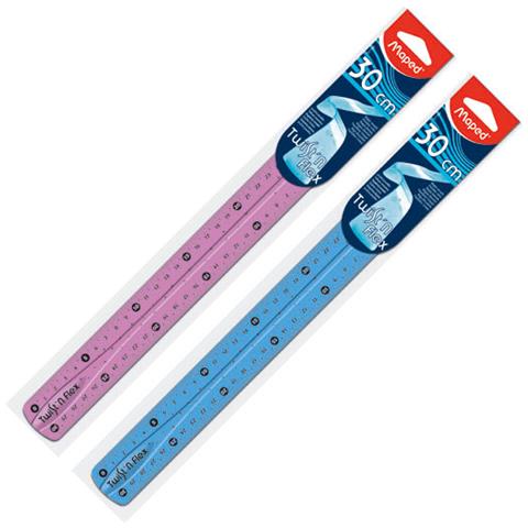 RIGA 30 CM Flessibile Twist & Flex COLORI ASSORTITI - Foto 1