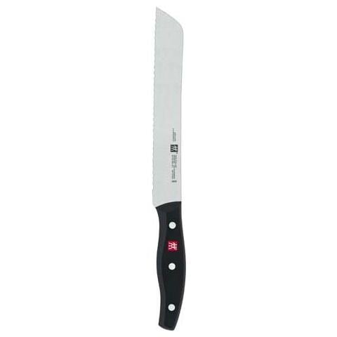 Coltello da Pane in Acciaio Inox Lunghezza 20 cm Colore Nero - Linea Twin Pollux  - Foto 2