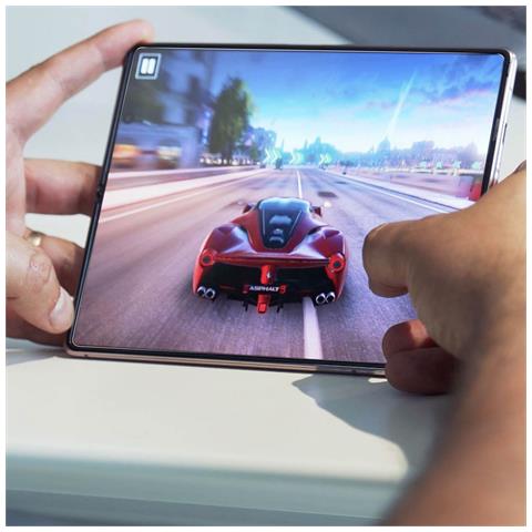 Salvadisplay Samsung Galaxy Z Fold 3 Lattice Aderenza Totale Trasparente - Foto 10