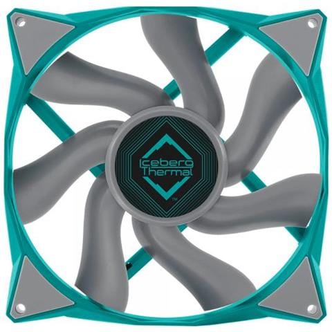 Icegale Case Per Computer Ventilatore 14 Cm Colore Foglia Di Tè 1 Pz - Foto 1