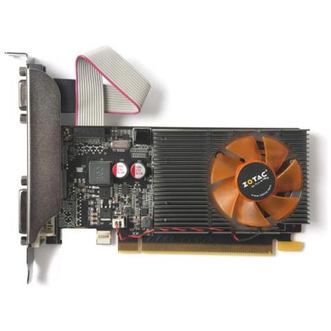 GeForce GT 710 2 GB DDR3 PCIe 2.0 1 x DL-DVI-D / 1 x DisplayPort / 1 x HDMI  - Foto 2