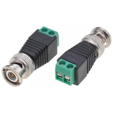 Adattatore Connettore Terminal Block 2-pin A Bnc Maschio - Foto 1