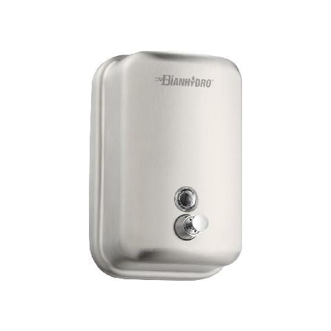 Dispenser Di Sapone Liquido A Parete Acciaio Lt 1,00 H 202 Mm Servizi Pubblici - Foto 2