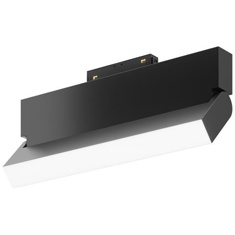Base Di Illuminazione Basic Rot Binario Moderno Alluminio Nero 20w Luce Naturale - Foto 1