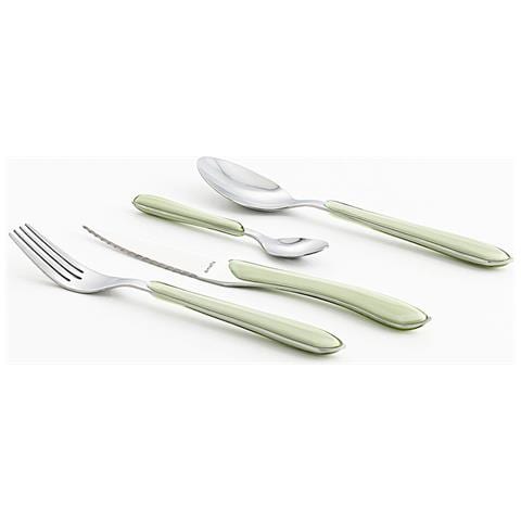 Posate Eclat Verde Metallo (24 Pcs) - Foto 2