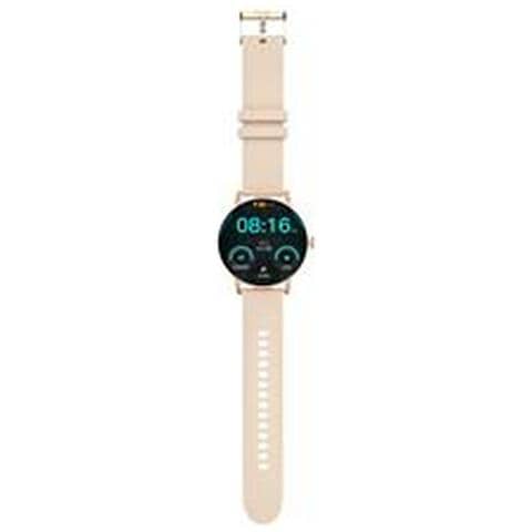 Smartwatch Celly Fitness Tracker Trainer Watch Round 2 Rosa - Foto 1