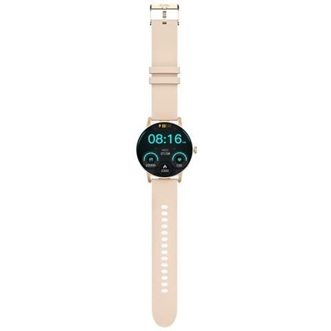 Smartwatch Celly Fitness Tracker Trainer Watch Round 2 Rosa - Foto 2