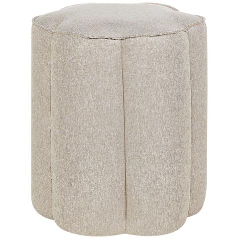 Pouf Tappen Lino Sintetico Beige - Foto 2