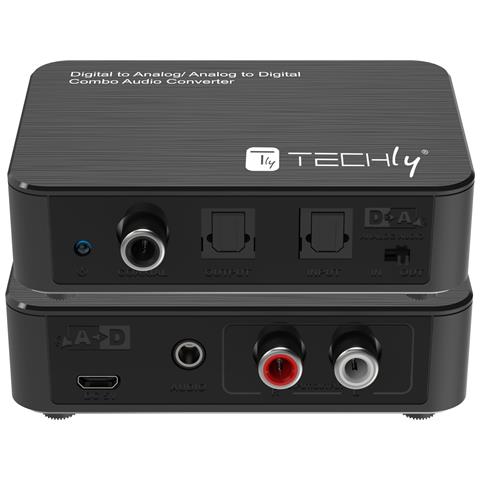 Convertitore Audio Da Digitale Ad Analogico / Da Analogico A Digitale Spdif Toslink Stereo 3,5'' - Foto 2