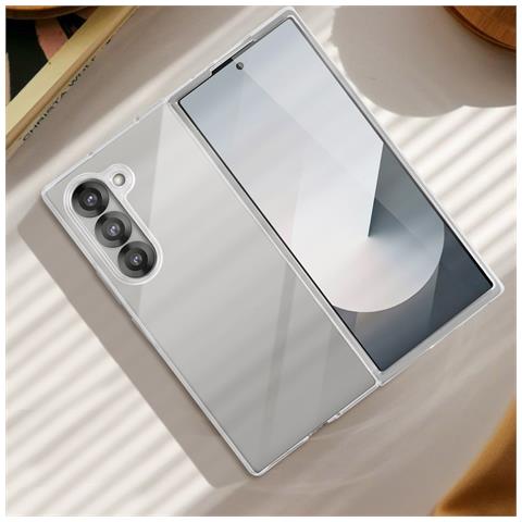 Cover Per Samsung Galaxy Z Fold6 Bordi Rialzati Angoli Rinforzati - Foto 2