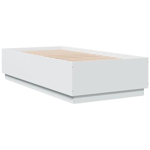 Giroletto Con Luci Led Bianco 75x190 Cm In Legno Multistrato - Foto 3