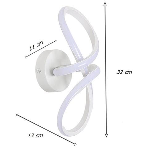 Applique Led 13 W Da Parete O Soffitto 3 TonalitÀ Di Luce Bianca Calda Naturale - Foto 4