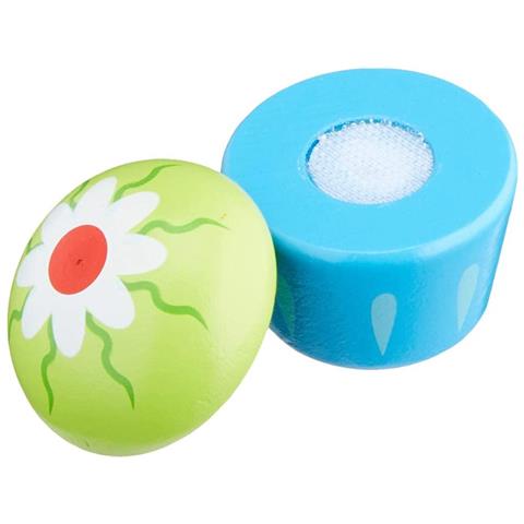 Set 4 Dolcetti Cup Cake in Legno Giocattolo Bambini Crea Cucina il tuo Cupcake - Foto 2