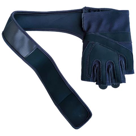 Guanti Da Palestra Protettivi - Guanti Traspiranti Con Mezze Dita Per Il Sollevamento Pesi M - Foto 2