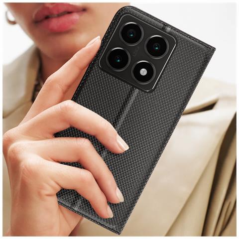 Custodia A Libro Per Xiaomi 14t Con Chiusura Magnetica - Foto 2