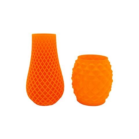 8435532913283 materiale di stampa 3D Acido polilattico (PLA) Arancione 1 kg - Foto 2