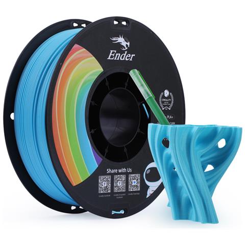 3301010310 materiale di stampa 3D Acido polilattico (PLA) Blu 1 kg - Foto 1