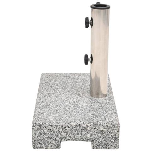 Lusso Casadino -  Base Per Parasole In Granito Rettangolare 25 Kg - Foto 1