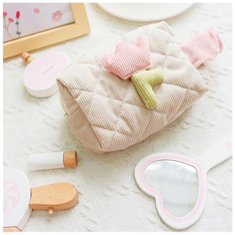 Set Da Parrucchiere In Legno Da 14 Pezzi Con Custodia In Tessuto Per Bambini - Foto 2