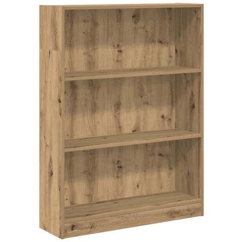 Libreria Rovere Artigianale 80x24x109 cm in Legno Multistrato - Foto 1