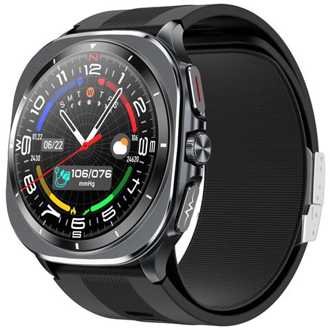 Smartwatch Avanzato Per Il Monitoraggio Della Salute Con Ecg E Pressione Sanguigna Black - Foto 1