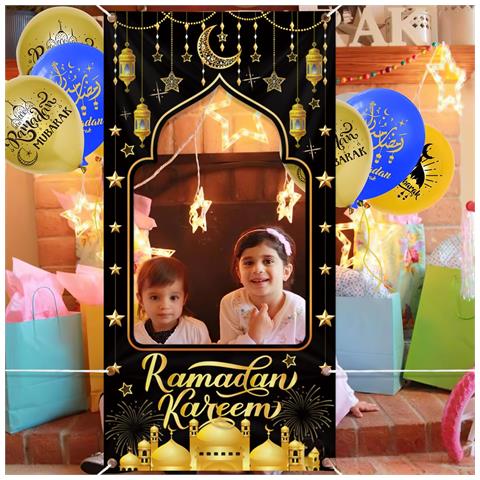 Sfondo Fotografico Per Foto Ramadan Kareem 180x90cm Decorazione - Foto 2