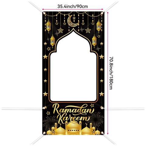 Sfondo Fotografico Per Foto Ramadan Kareem 180x90cm Decorazione - Foto 4