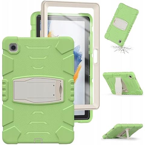 Custodia Per Samsung Galaxy Tab A 8.4"" Armored Con Supporto Verde - Foto 2