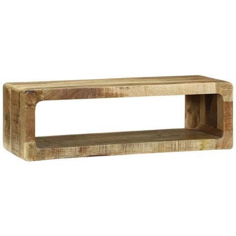 Armadio TV 80x30x25 cm Legno massello di mango grezzo - Foto 1