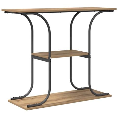 Tavolo consolle rovere artigianale 101 x 35 x 80.5 cm - Foto 1