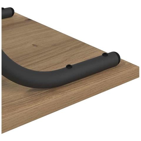 Tavolo consolle rovere artigianale 101 x 35 x 80.5 cm - Foto 9