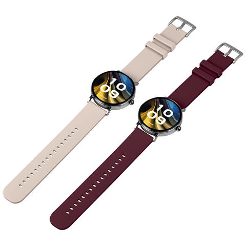 Duo Velvet 3,35 cm (1.32") AMOLED Digitale 466 x 466 Pixel Touch screen Argento - Foto 2