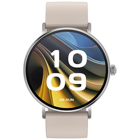 Duo Velvet 3,35 cm (1.32") AMOLED Digitale 466 x 466 Pixel Touch screen Argento - Foto 1