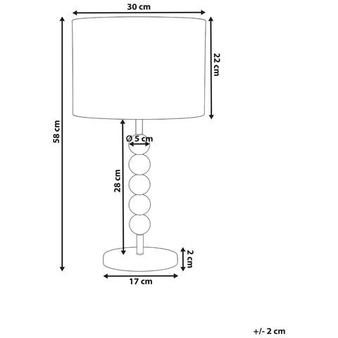 Lampada Da Tavolo Loky Metallo Ottone - Foto 7