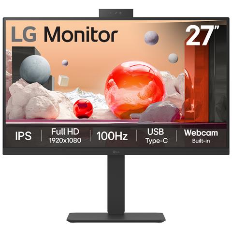 Monitor 27" IPS Flat 27BA850-B.AEK Full HD Tempo di risposta 5 ms - Foto 1