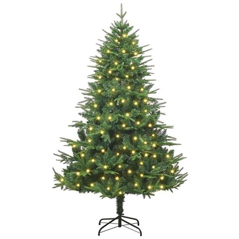 Albero di Natale artificiale con luci integrate Verde 180 cm - Foto 2