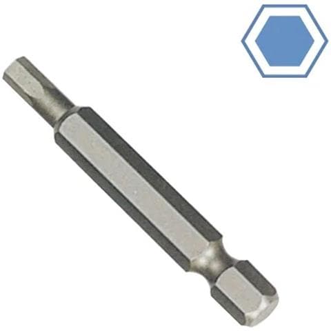 Chiave A Brugola 2mm Inserto 1/4 In Acciaio S2 Lunghezza 50mm - Foto 1