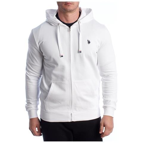 Felpa Con Cappuccio E Zip Da Uomo Us41162009 - Foto 1