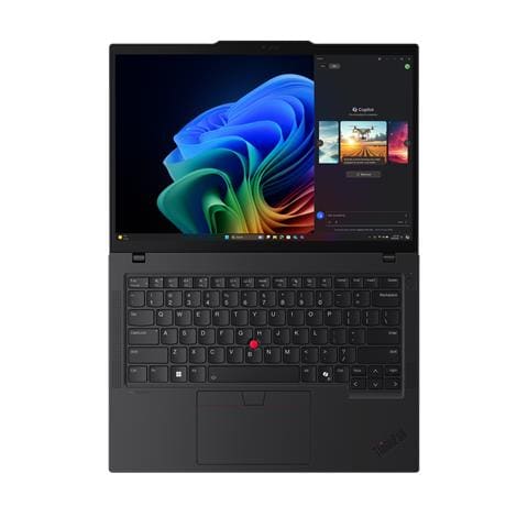 ThinkPad T14 Gen 6 (AMD) Copilot+ PC AMD Ryzen AI 5 340 Computer portatile 35,6 cm (14") WUXGA 32 GB DDR5-SDRAM 1 TB SSD Wi-Fi 7 (802.11be) Windows 11 Pro Tedesco Nero - Foto 2