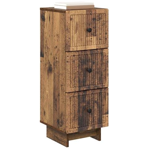 Mobile con Cassetti Legno antico 33 x 34,5 x 90 cm - Foto 2