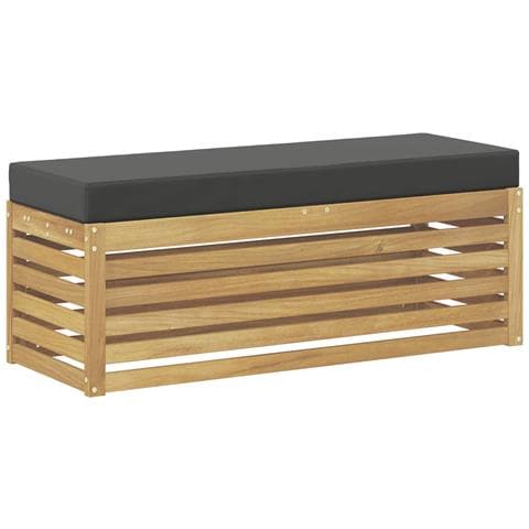 Set di divani da esterno Bianco e Antracite 115 x 43 x 45 cm - Foto 1