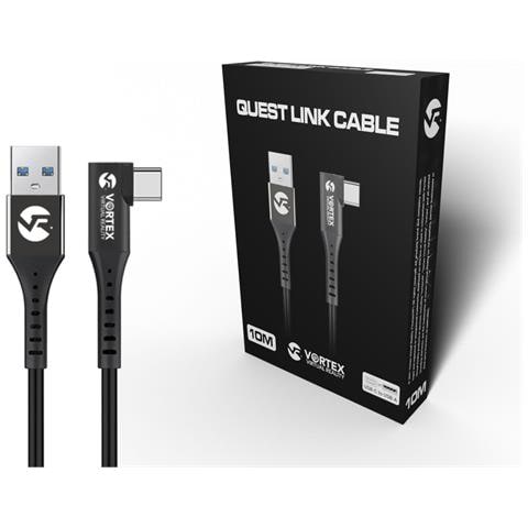 Cavo Di 10 M Da Vortexvr Usb-a A Meta Quest Link | A Quest 3s Quest 3 Quest 2 - Foto 1
