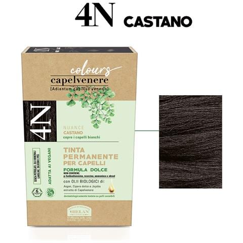 Capelvenere Colours Tinta Capelli 4N Castano - Foto 1